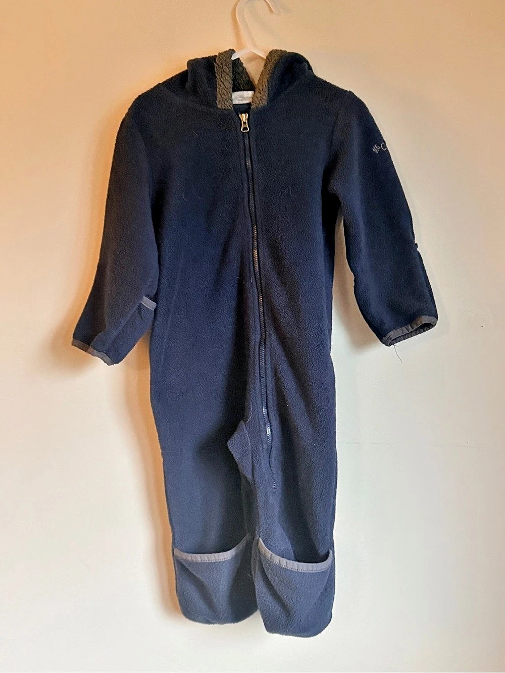 Columbia Benton Springs Fleece Bunting Blue 12-18M